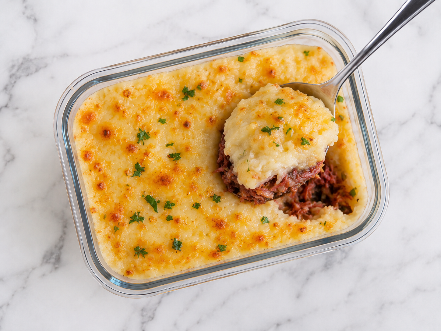 Escondidinho de Carne Moída com Batata
